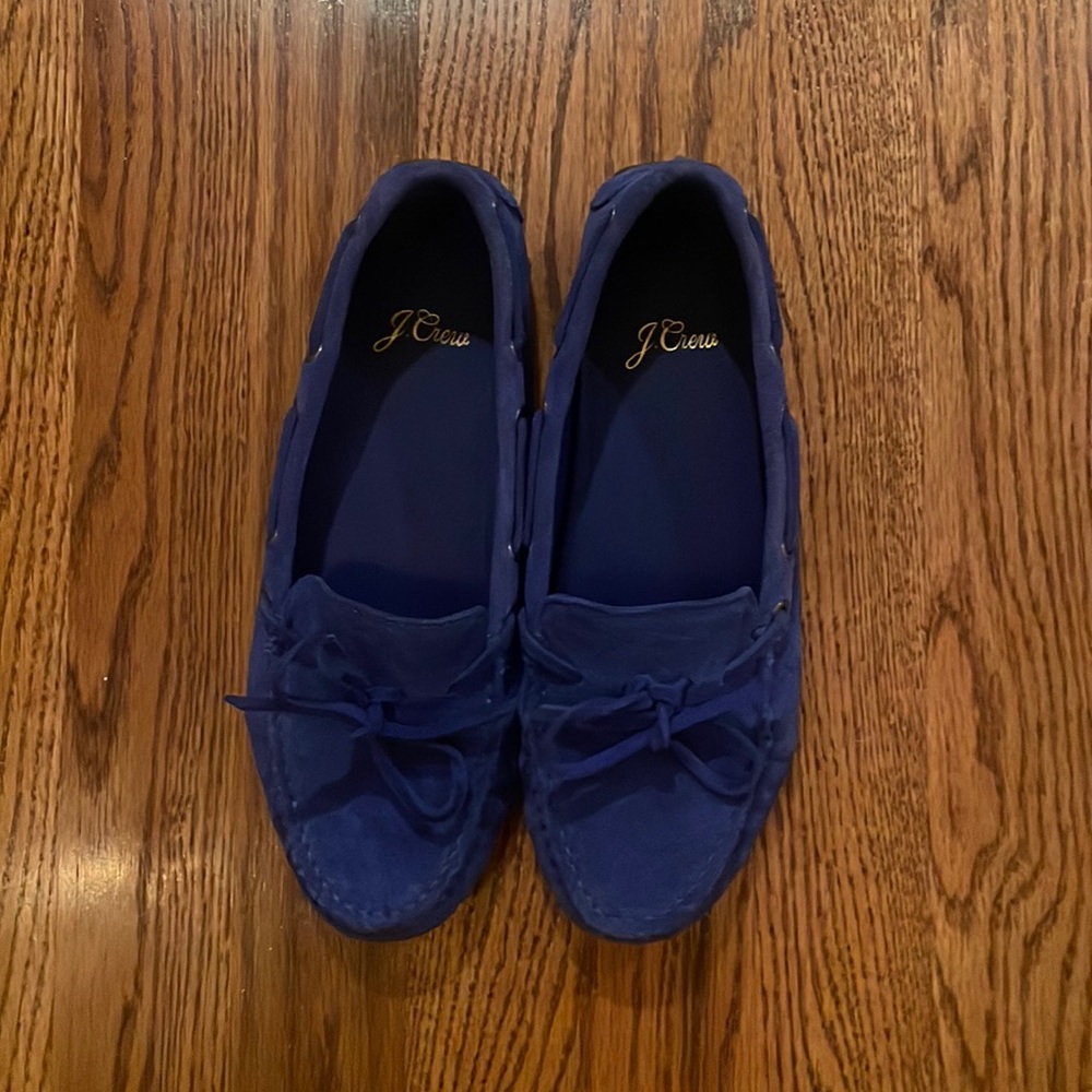 J. Crew Blue Driving Moccasin 🚙